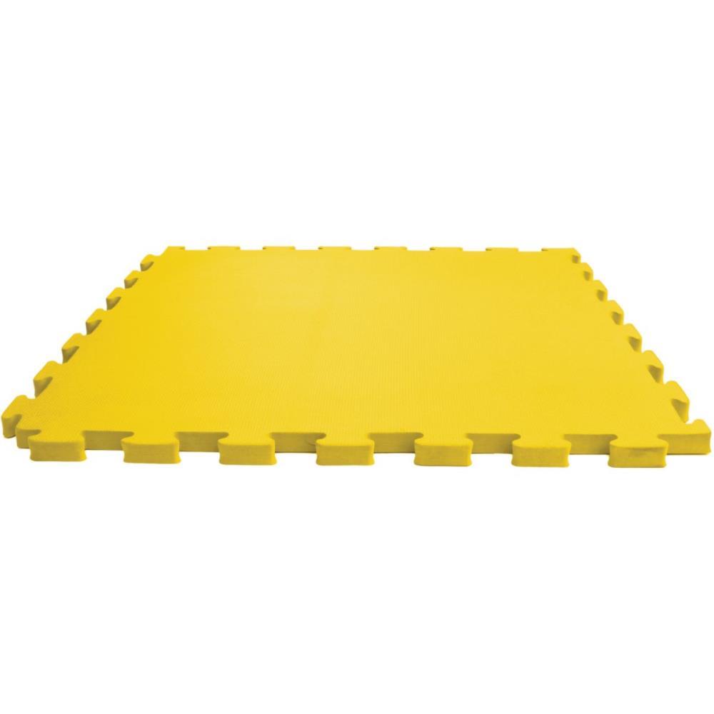 TATAME 04 PLACAS 1X1MX1CM AMARELO