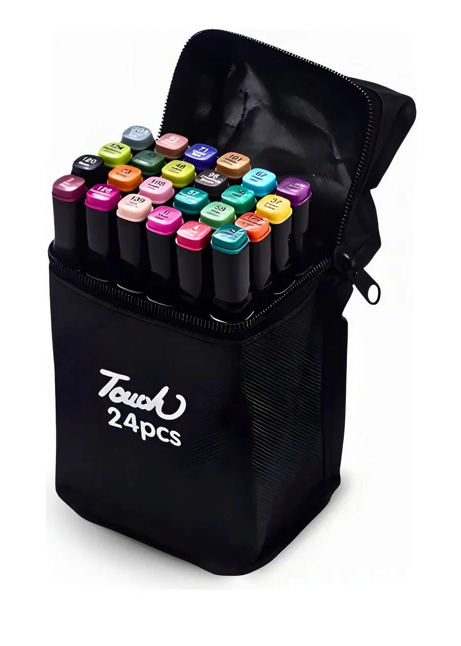 Kit Canetinhas 24 Cores Bobbie Goods Pont...