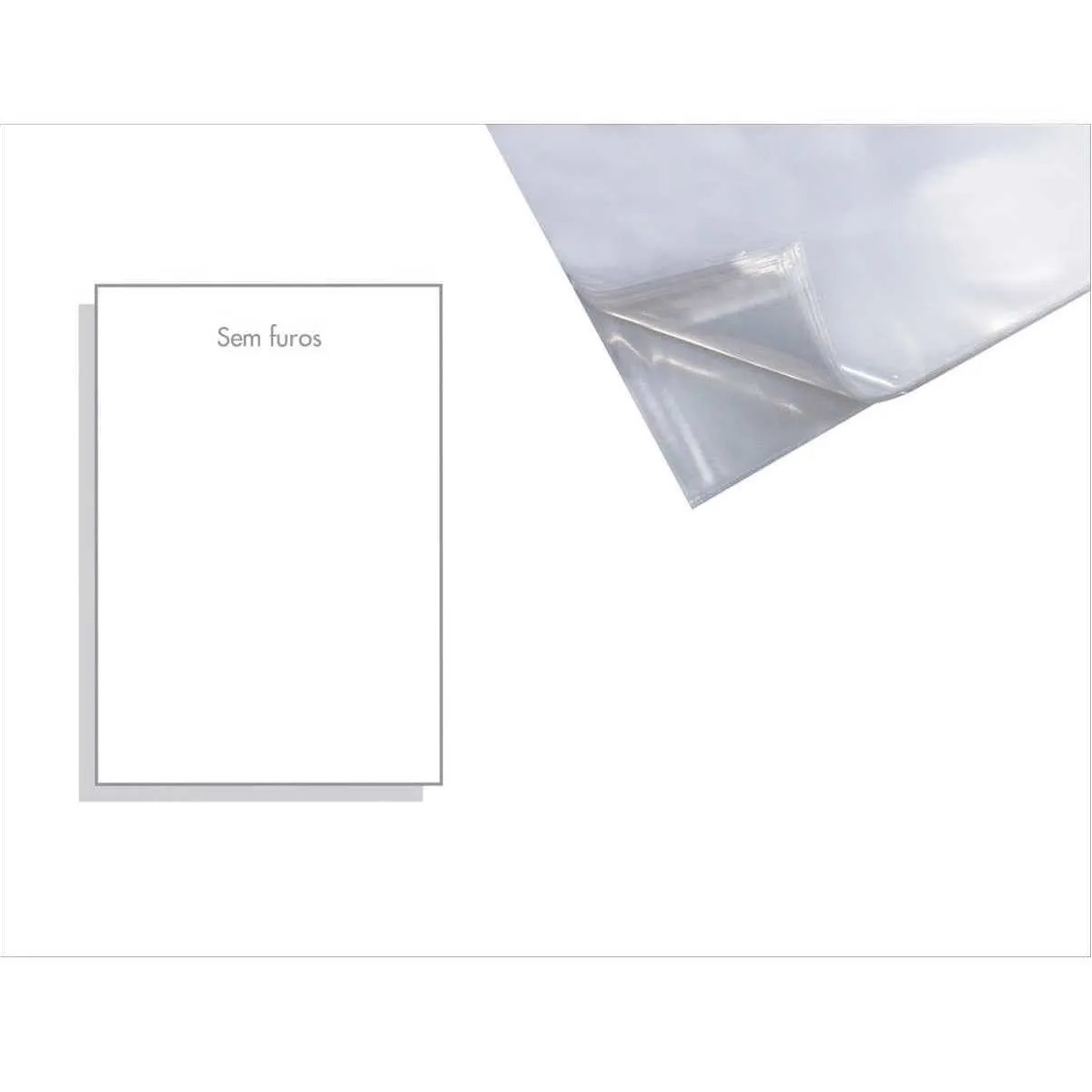 Envelope Plastico A4 S/furo 0,12mm Medio ...