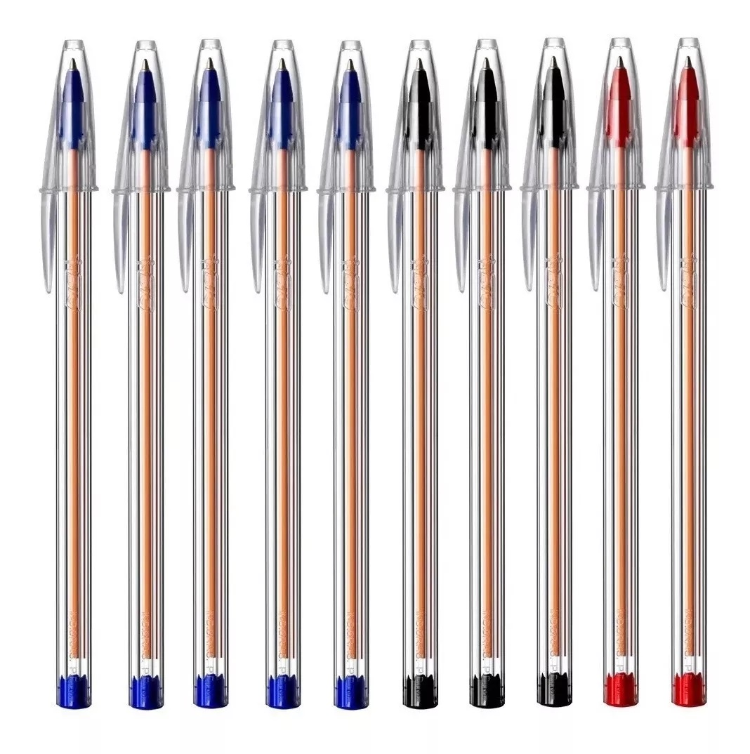 Caneta Esferográfica Bic Cristal Fina 0.8...