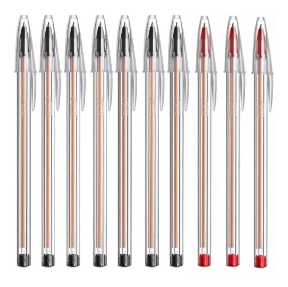 Caneta Esferográfica Bic Fina 0.8mm Kit C...
