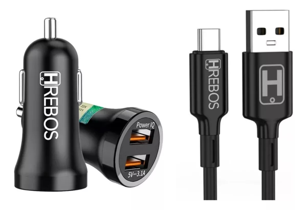 Carregador Veicular Turbo Tipo Usb C Para...