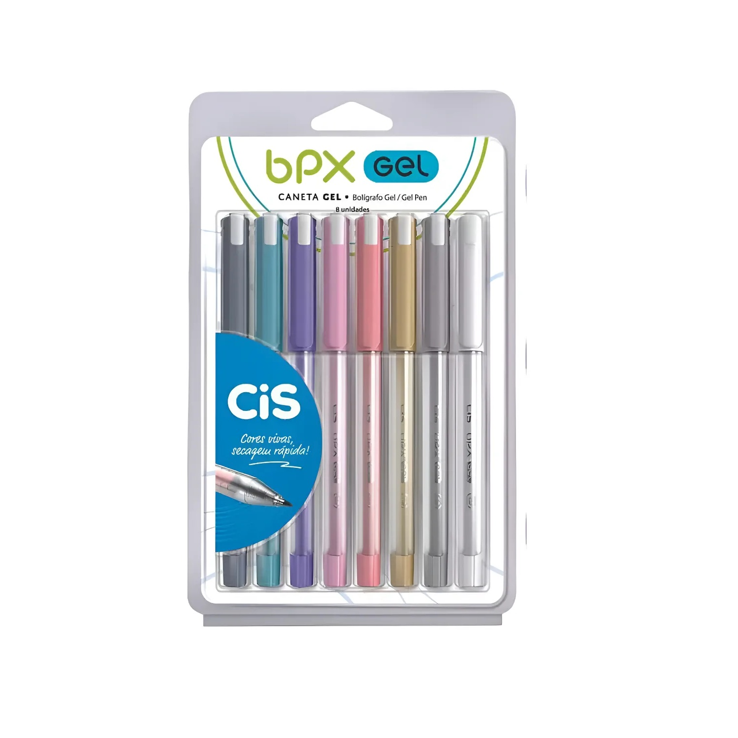 Canetas Gel Cis BPX – Escrita Suave e Sec...