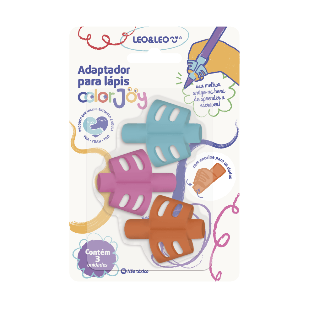 Adaptador de Lápis com Encaixe de Dedo Co...