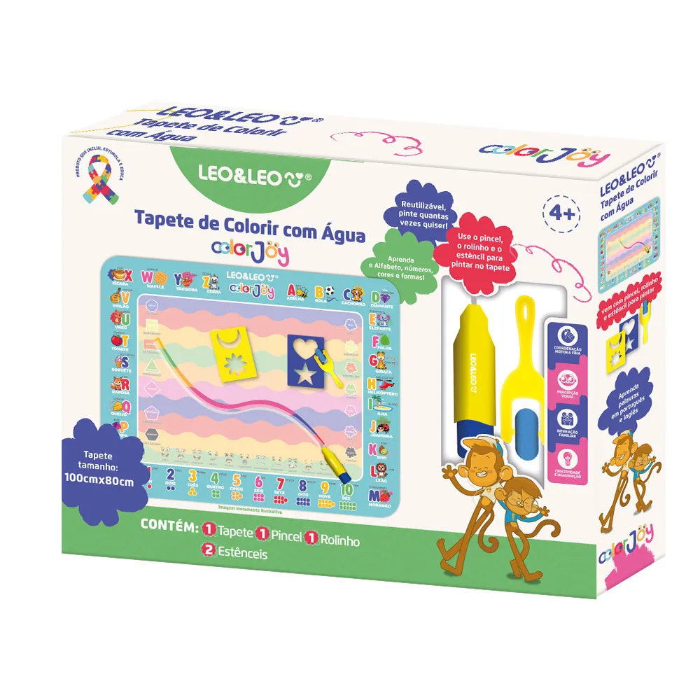 Tapete de Colorir com Água Color Joy Caix...