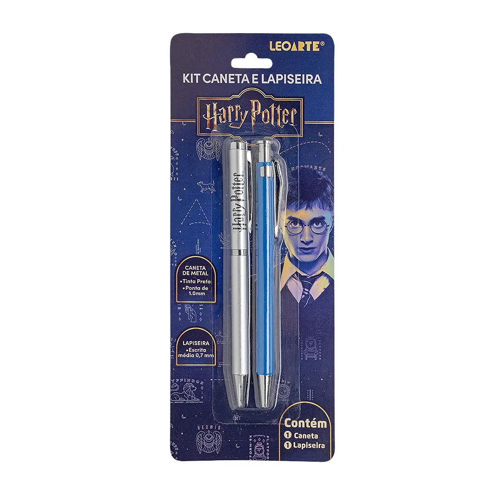Kit Office Harry Potter C/1 Caneta E 1 La...