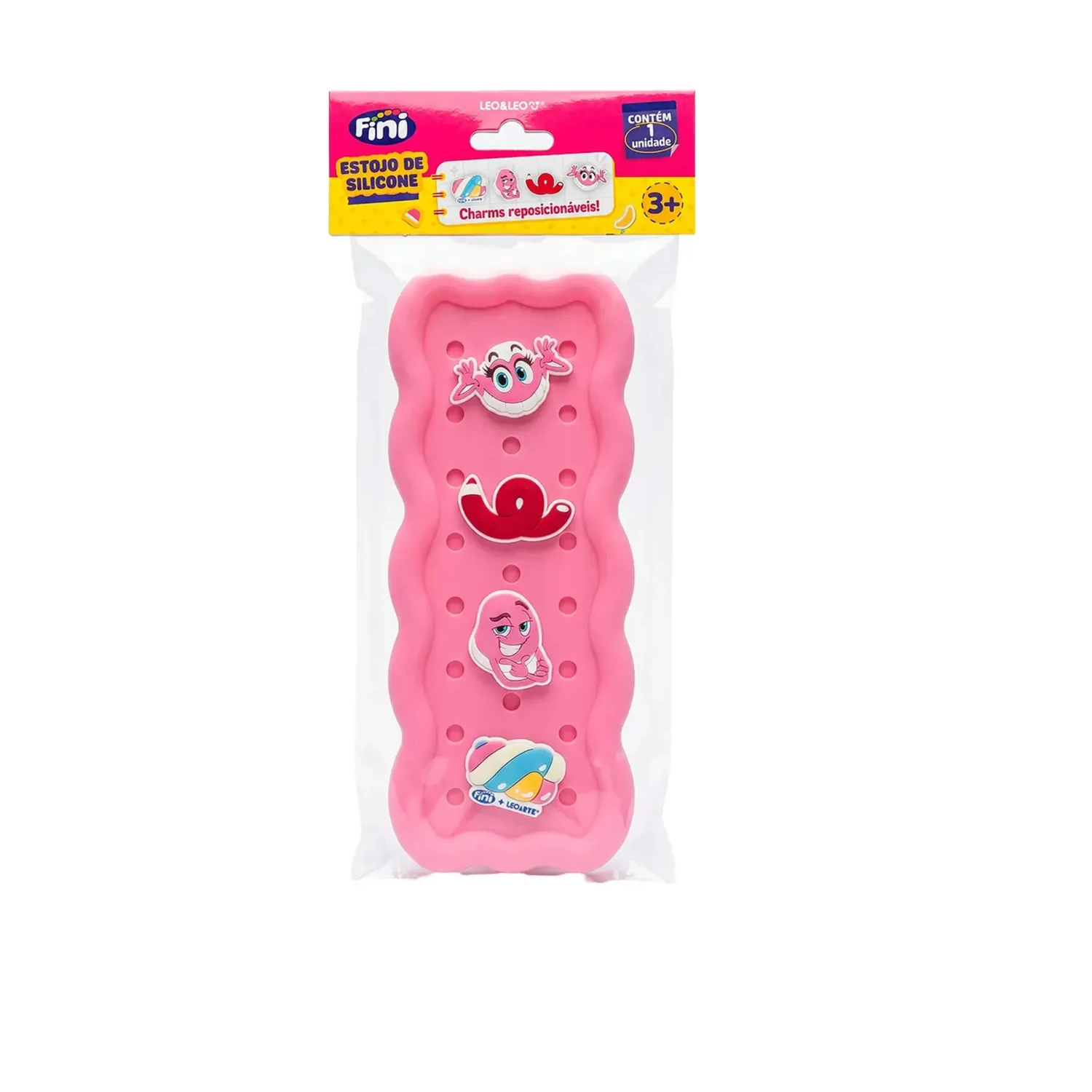 Estojo De Silicone Fini Leo&leo Escolar  ...