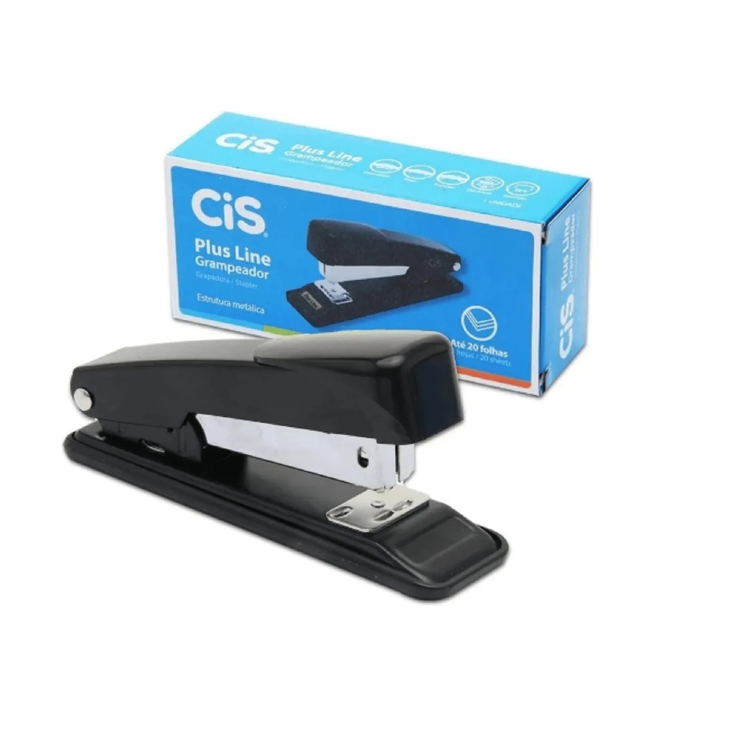 Grampeador CIS Plus Line Metálico Profiss...