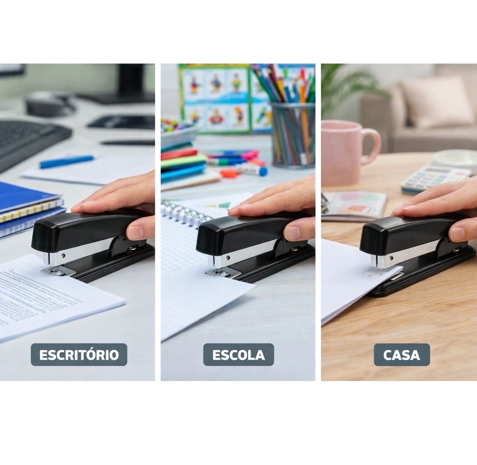 Grampeador CIS Plus Line Metálico Profiss...