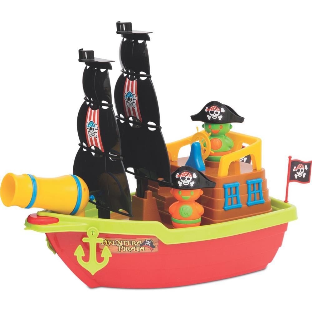 BRINQUEDO EDUCATIVO BARCO AVENTURA PIRATA...