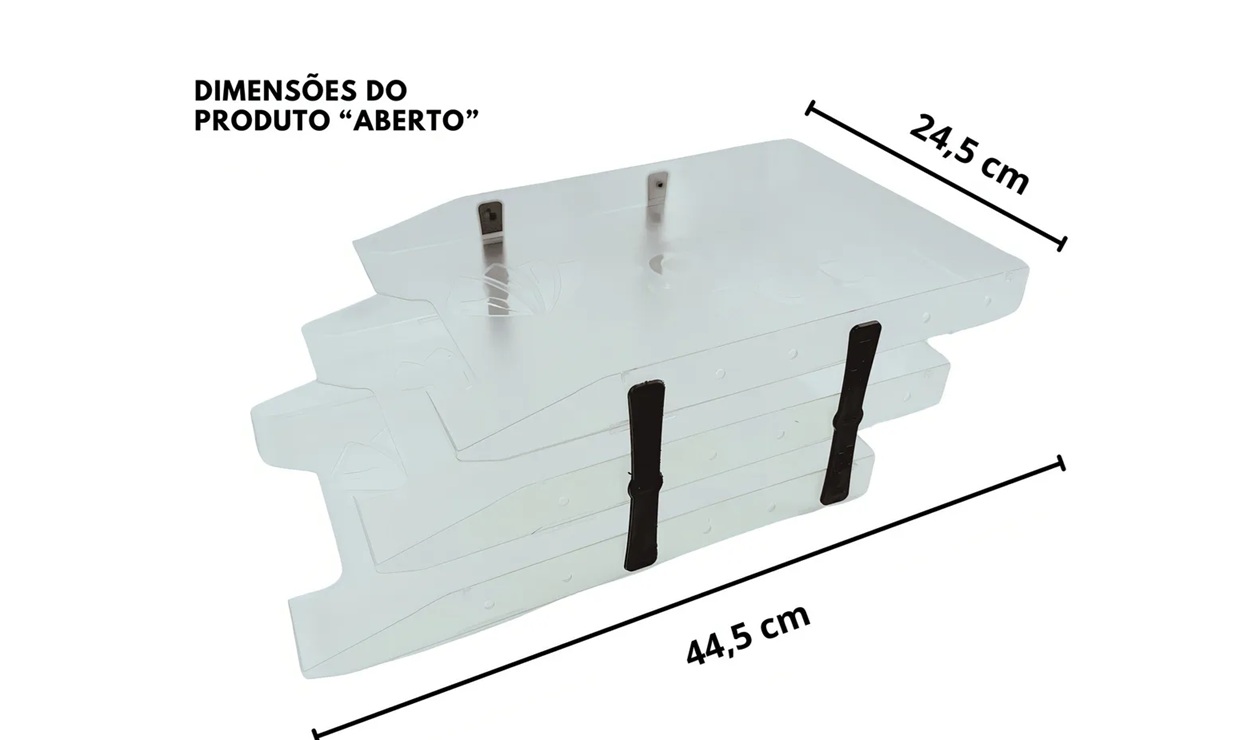 Papeleira Caixa De Correspondência Bandej...