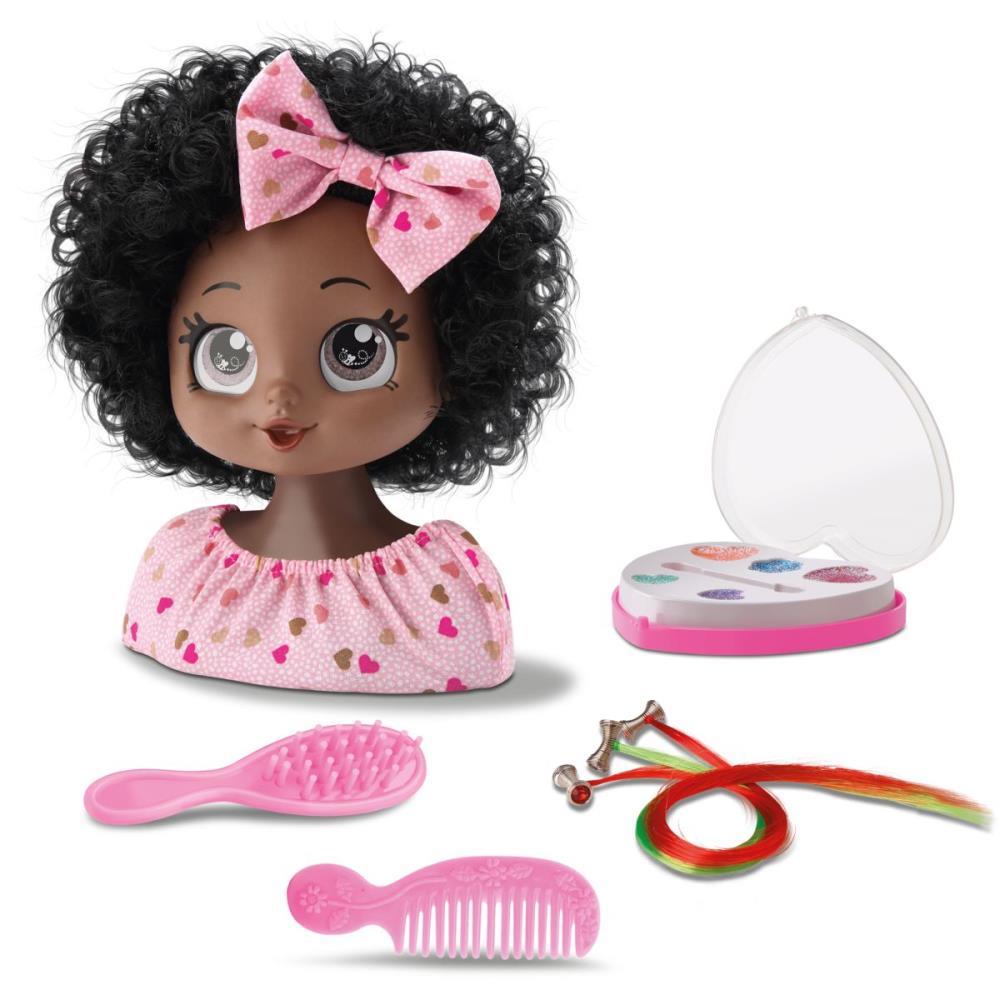 BONECA STYLE HAIR NEGRA 21CM C/ACESSO