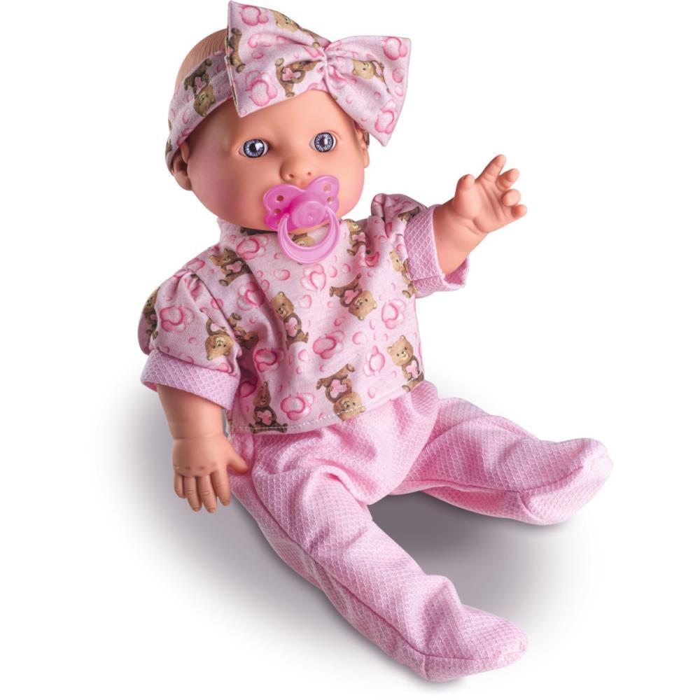 BONECA COM MECANISMO MILK BABY FAZ XIXI