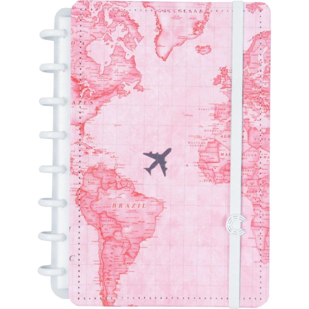 CADERNO INTELIGENTE A5 BY GOCASE MAPA MUN...