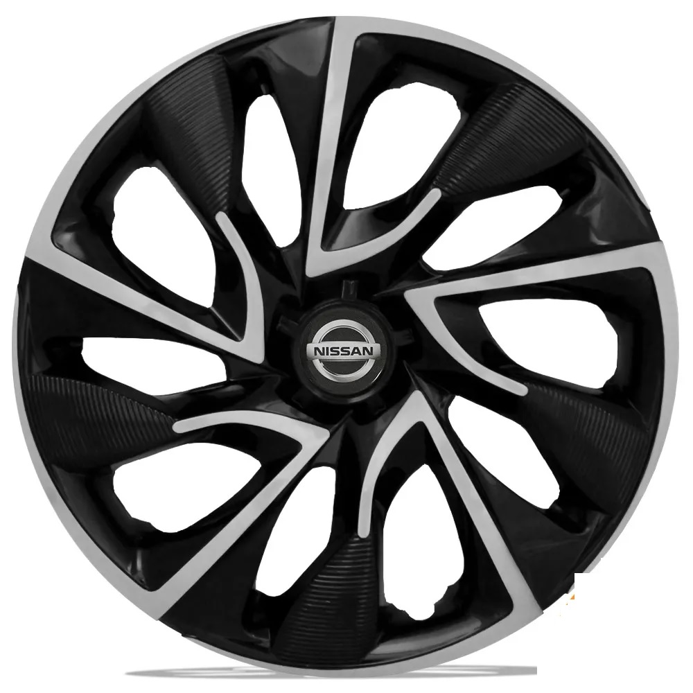 Jogo Calota Aro 14 Esportiva Ds4 Nissan V...