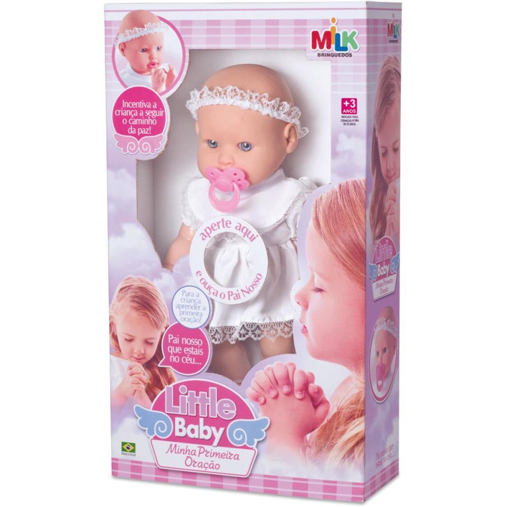 BONECA COM MECANISMO LITTLE BABY PRIMEIRA...