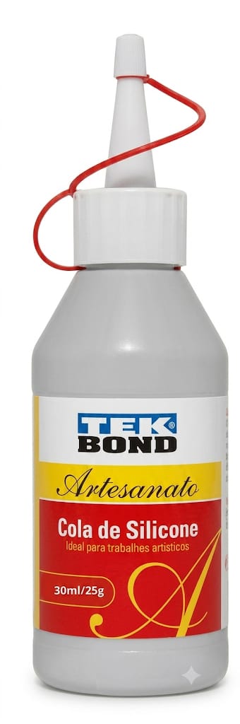 Kit 3 Colas De Silicone Artesanato Tekbon...