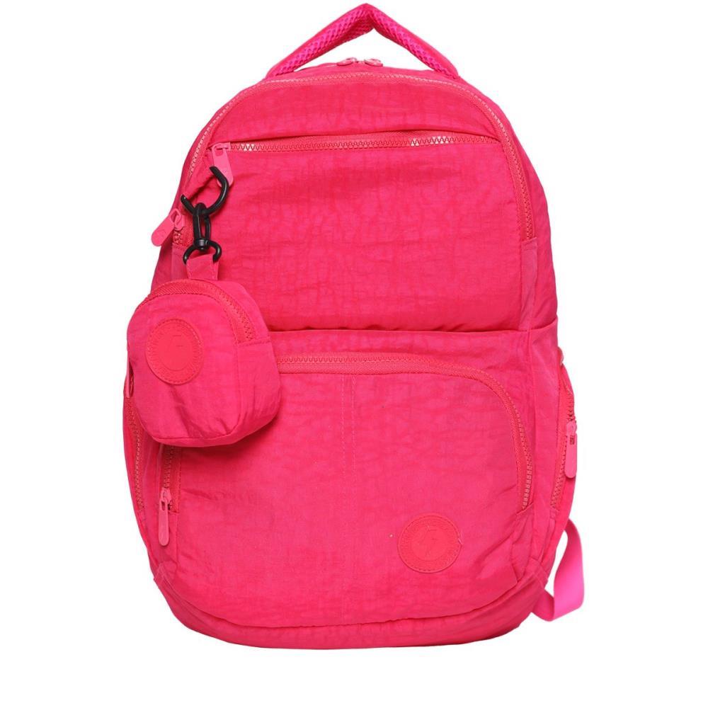 MOCHILA CREASED NYLON AMASSADO GD PINK