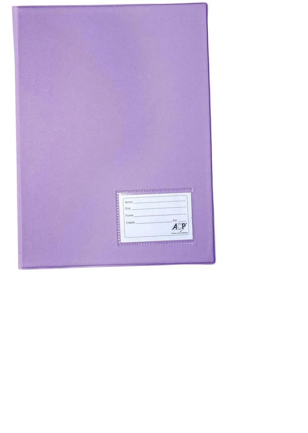 Kit 6 Pastas Catálogo Lilas Pastel Acp Co...