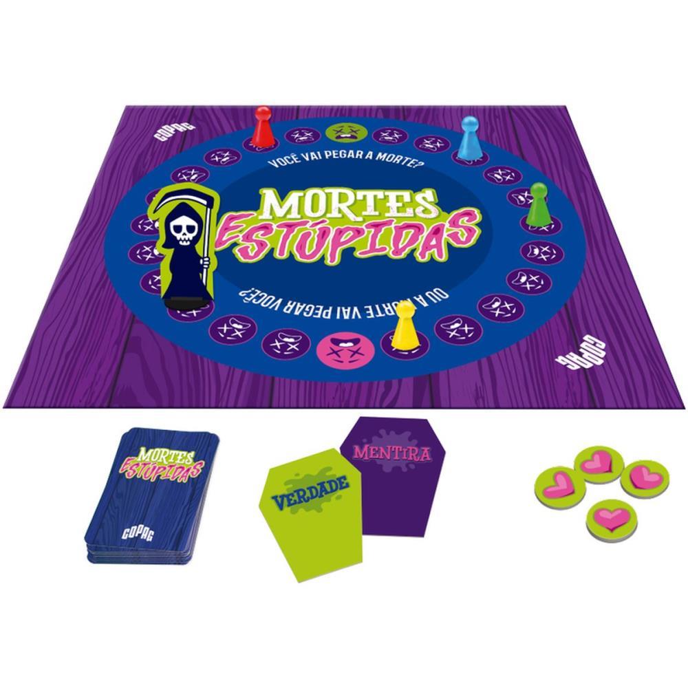 JOGO DE TABULEIRO MORTES ESTUPIDAS