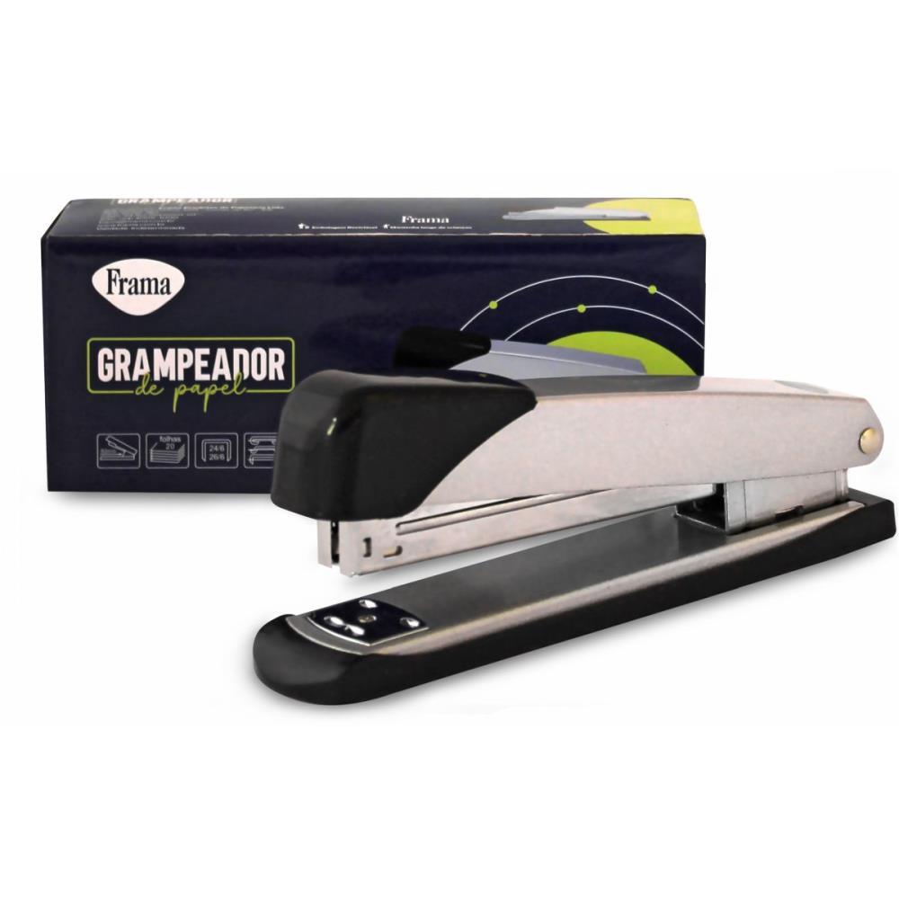 GRAMPEADOR METAL P/20FLS 26/06 PRATA MED....