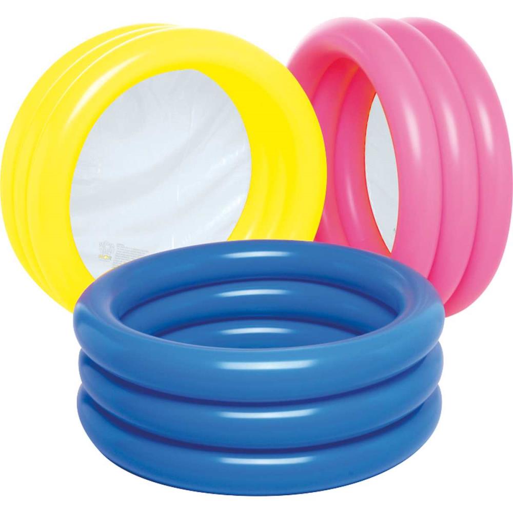 PISCINA 80L REDONDA LISA COLOR