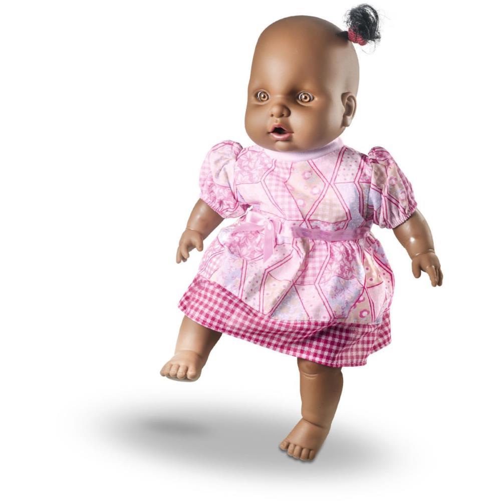 BONECA BEBE JUDY NEGRA 43CM.