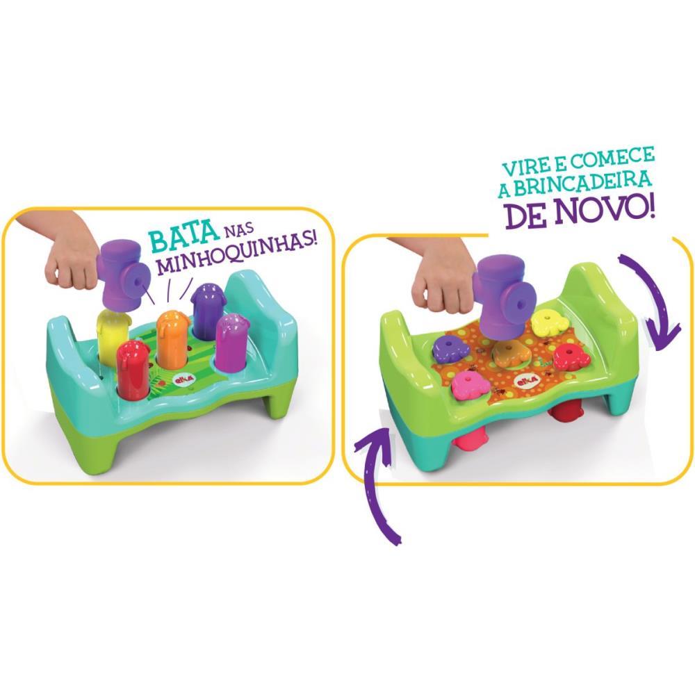 BRINQUEDO PARA BEBE BATE REBATE MINHOQUINHAS
