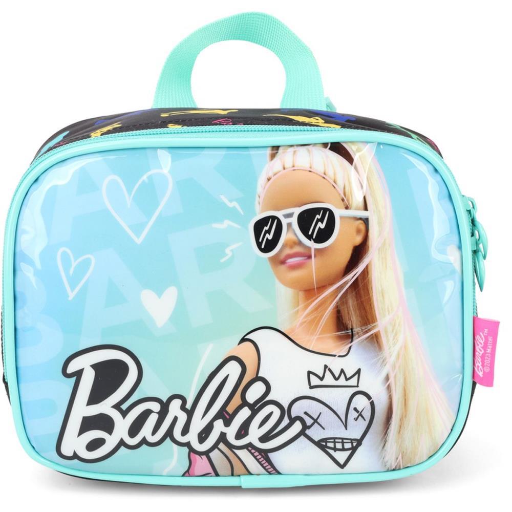 LANCHEIRA TERMICA BARBIE MAO/COSTA VERDE
