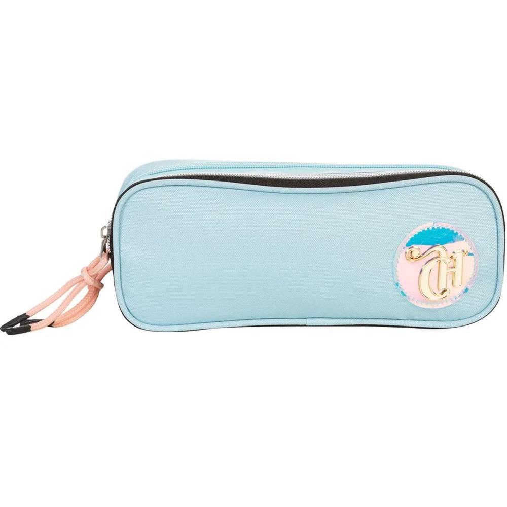 ESTOJO TECIDO CAPRICHO CANDY 2ZIP. BLUEBERRY