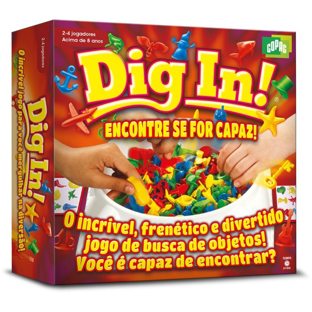 JOGO DIVERSO DIG-IN ENCONTRE SE FOR CAPAZ
