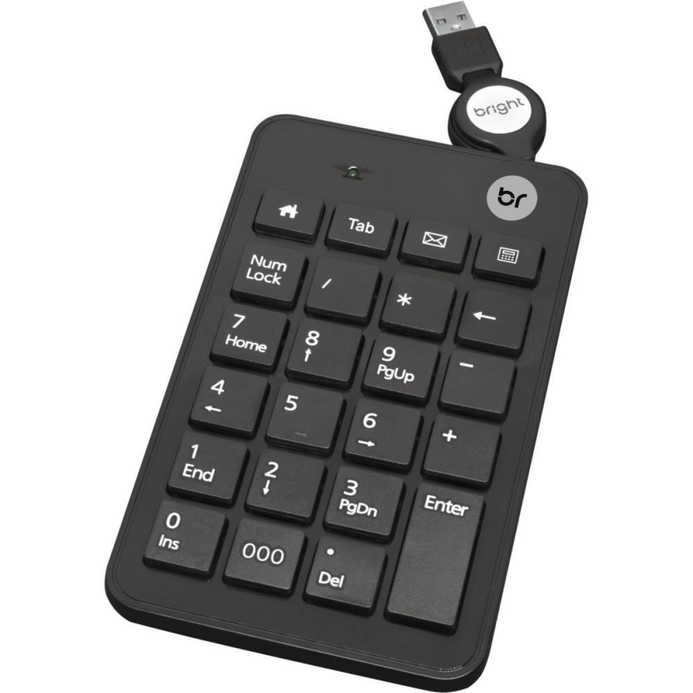 TECLADO MINI USB NUMERICO RETR. 23TC PTO