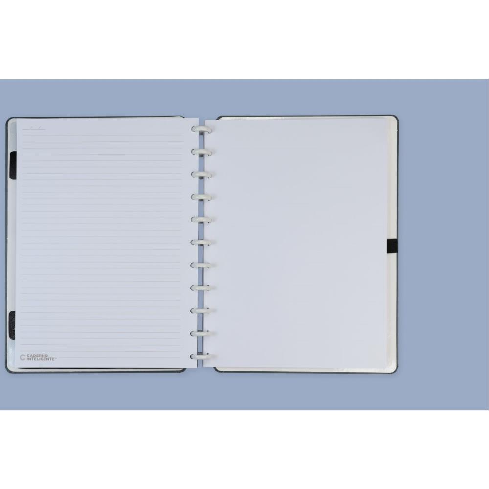 CADERNO INTELIGENTE GRANDE COOL GREY 80FLS.