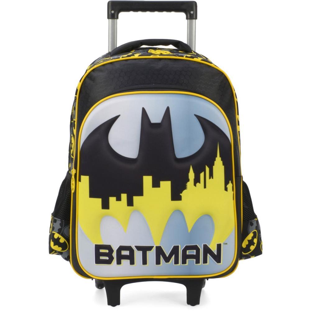 MOCHILA INFANTIL COM RODINHA BATMAN GD AM