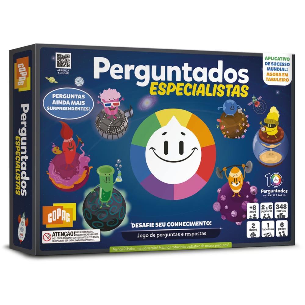 JOGO DE TABULEIRO PERGUNTADOS ESPECIALISTA