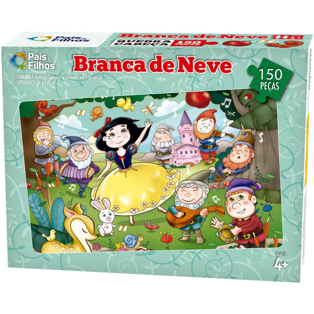 QUEBRA-CABECA CARTONADO BRANCA DE NEVE 15...
