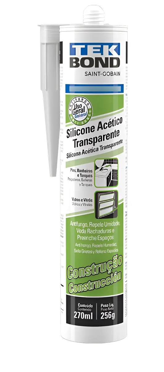 Silicone Acético Uso Geral Tekbond Constr...