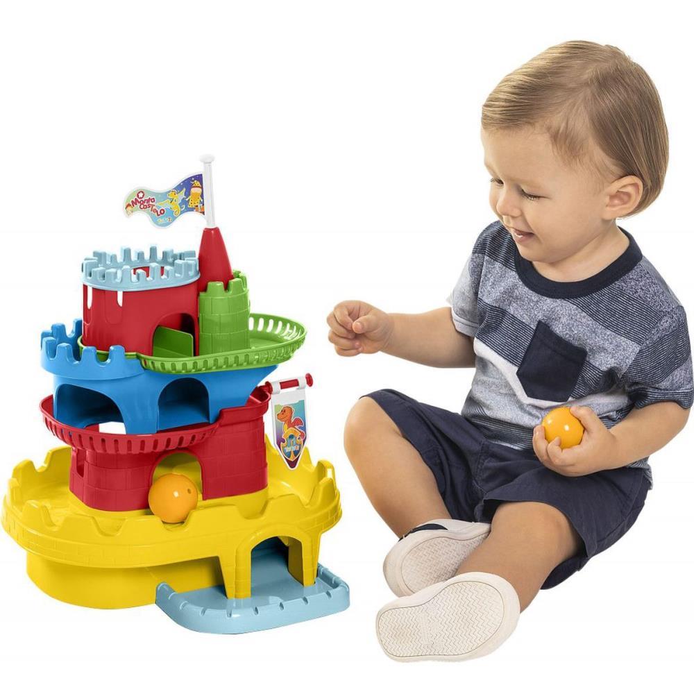 BRINQUEDO EDUCATIVO MONTA CASTELO C/ BLOCOS