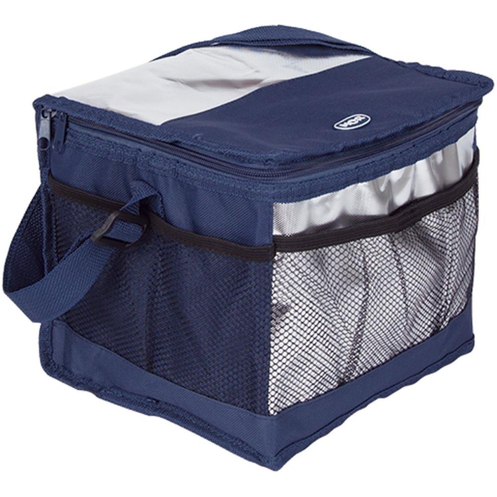 BOLSA TERMICA 10L AZUL MARINHO LAC20X20X26CM