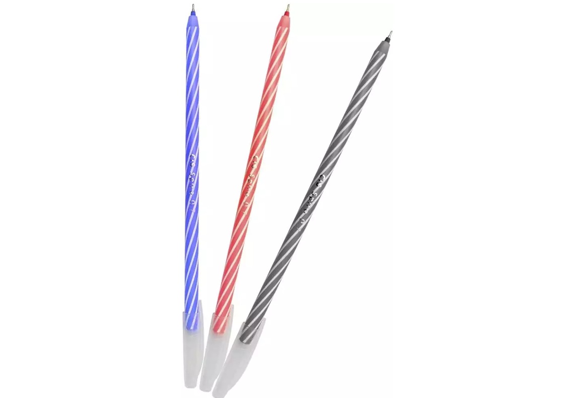Kit 3 Canetas esferografica Cis Spiro 0,7...