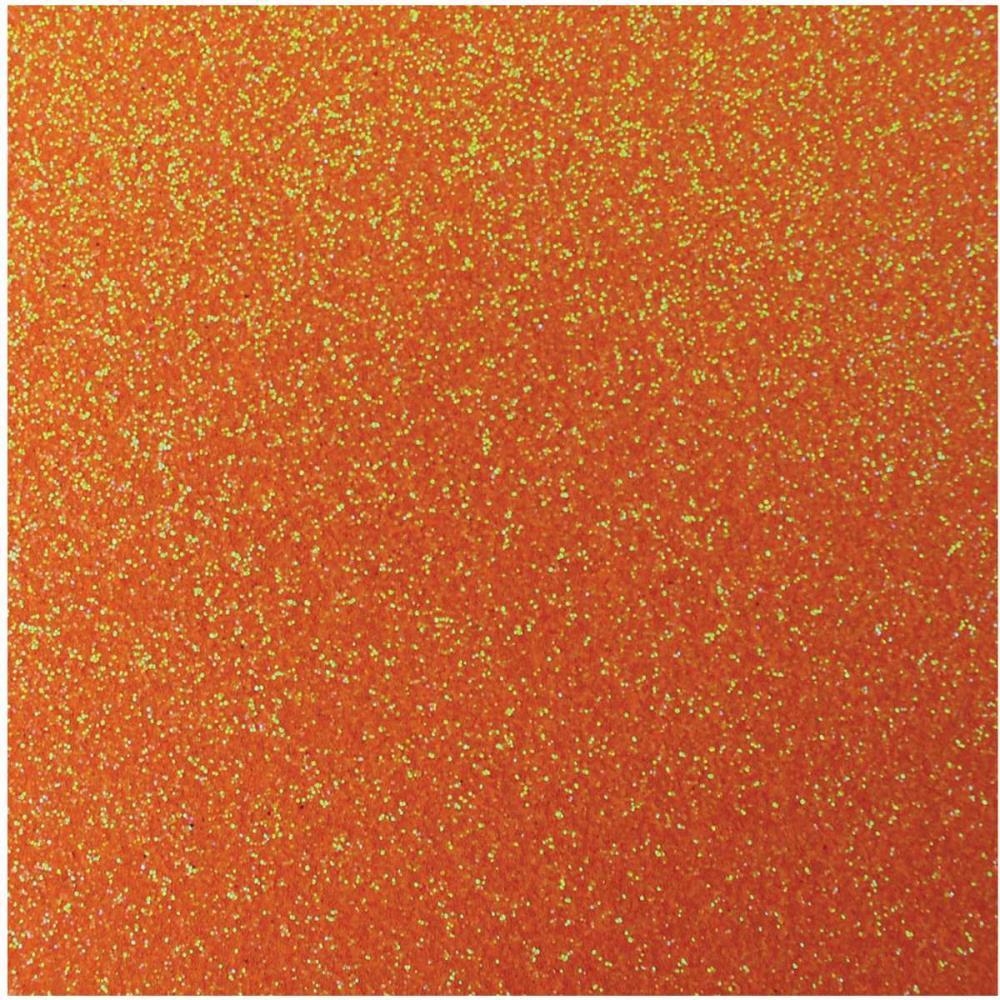 PLACA EM EVA COM GLITER 60X40CM LARANJA N...