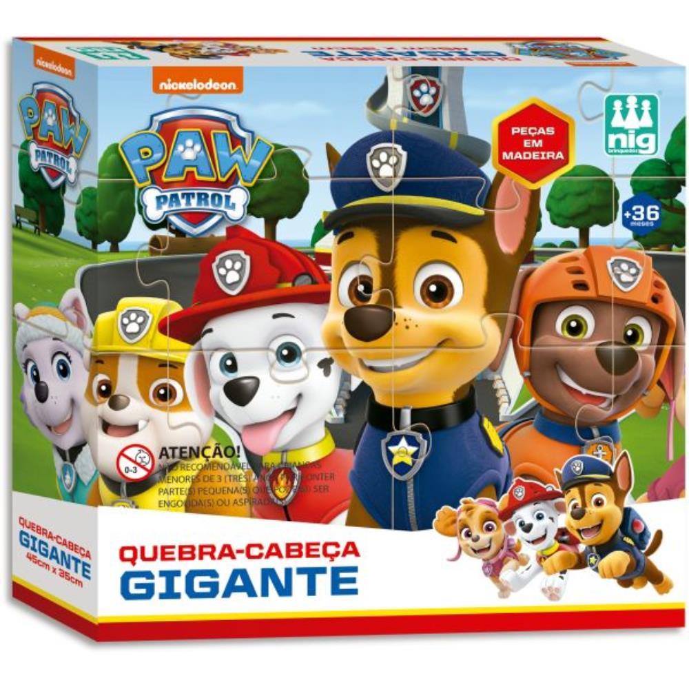 QUEBRA-CABECA MADEIRA PATRULHA CANINA GIG...