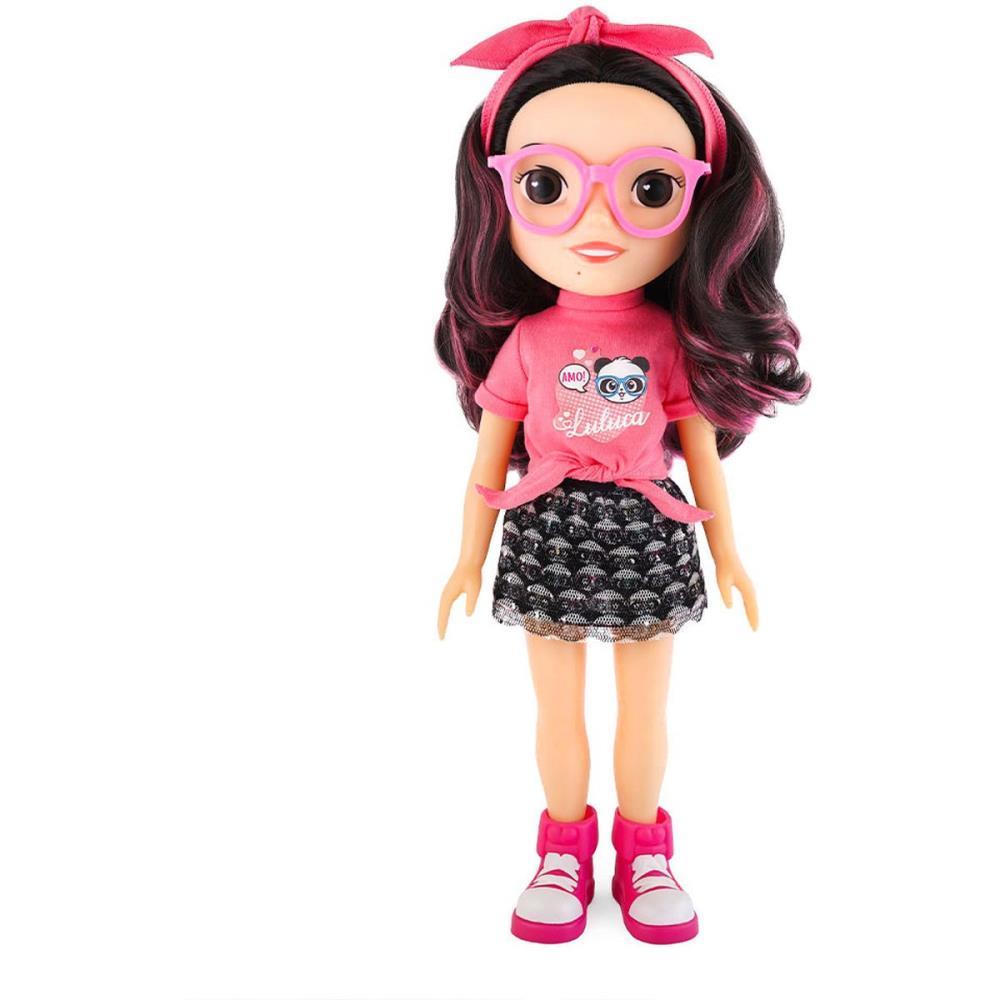 BONECA COM MECANISMO LULUCA COM SOM - 30CM
