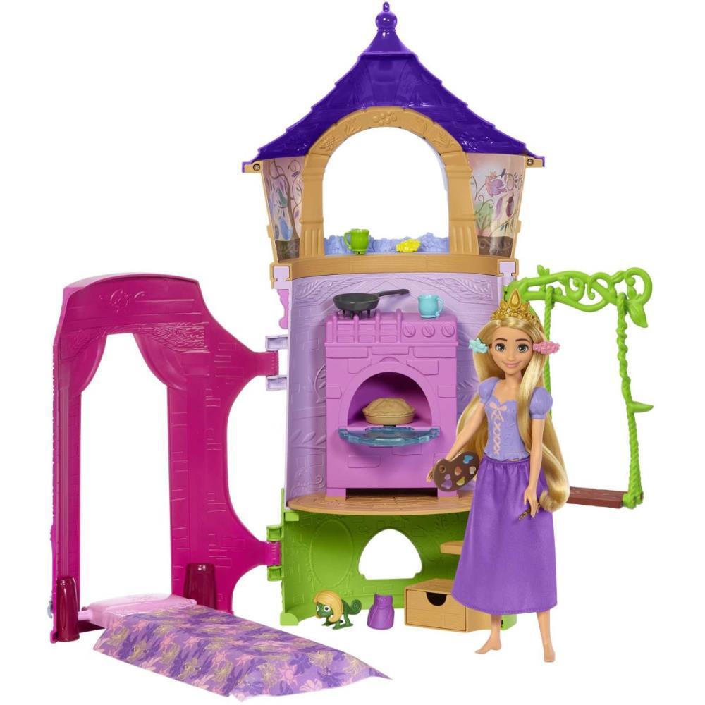 BONECA DISNEY CONJUNTO TORRE DA RAPUNZEL