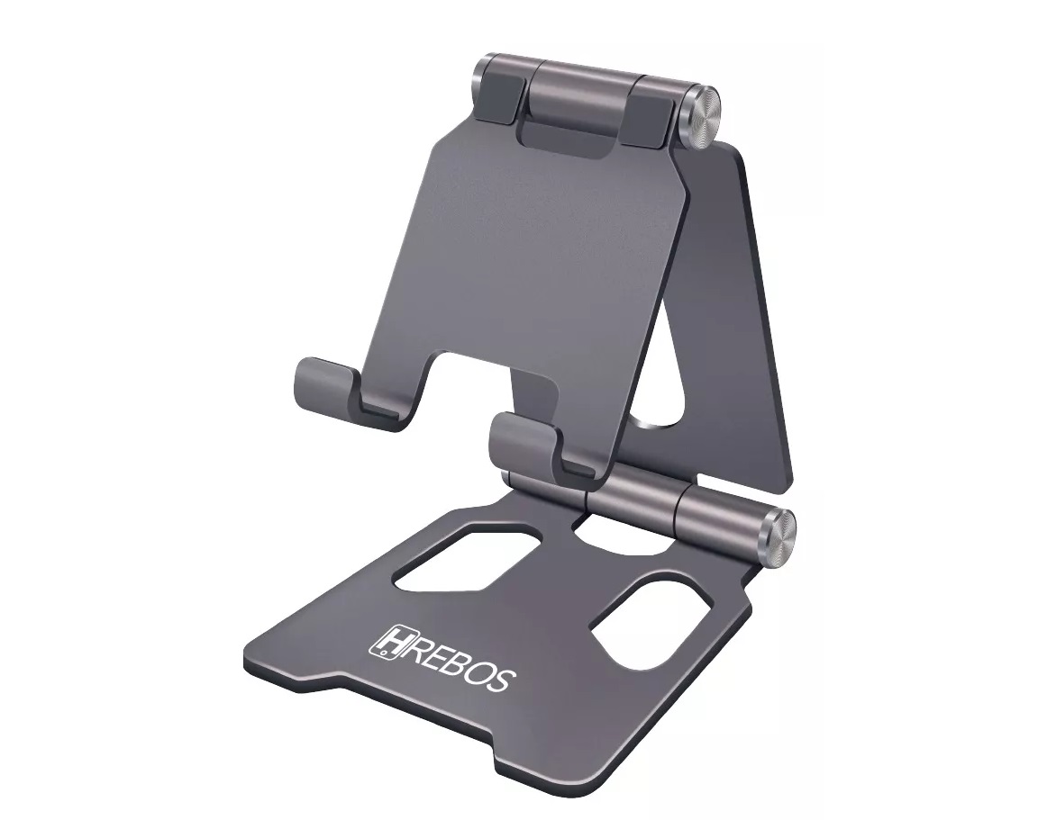 Suporte De Mesa Metal Celular E Tablet Aj...