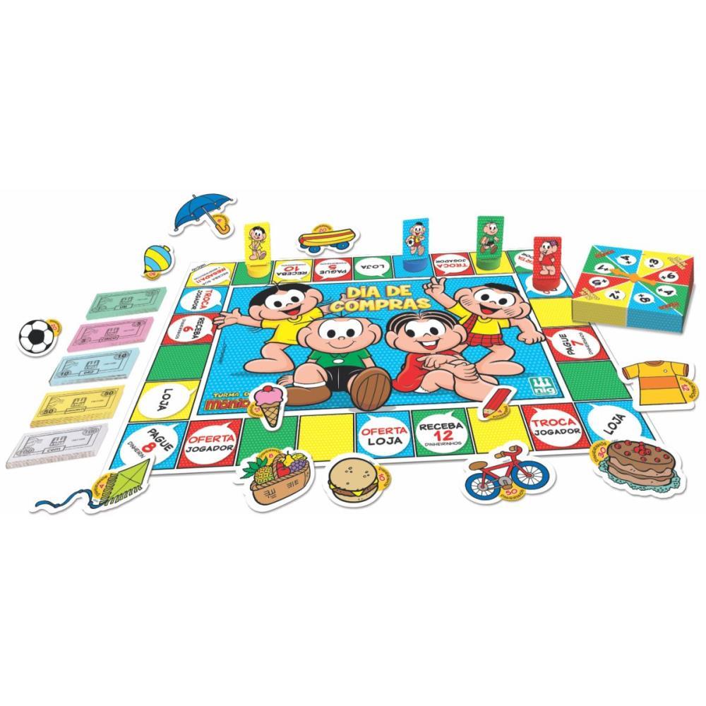 JOGO DE TABULEIRO T. DA MONICA DIA DE COM...