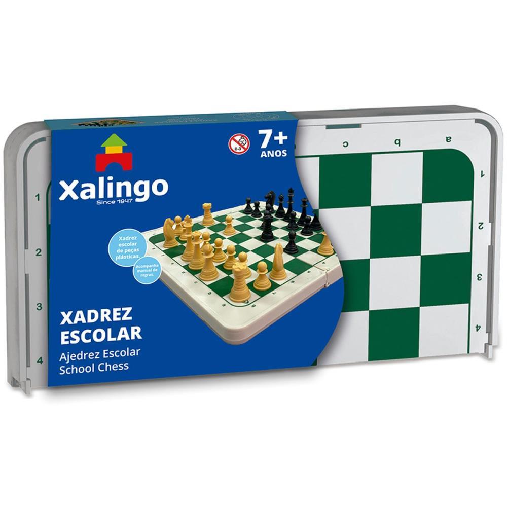 JOGO DE XADREZ ESCOLAR (PLASTICO)