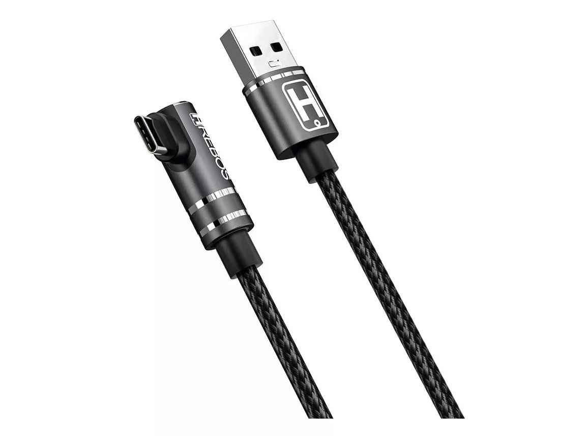 Cabo Tipo C Hrebos HS-180 Rápido 3.0 Para...