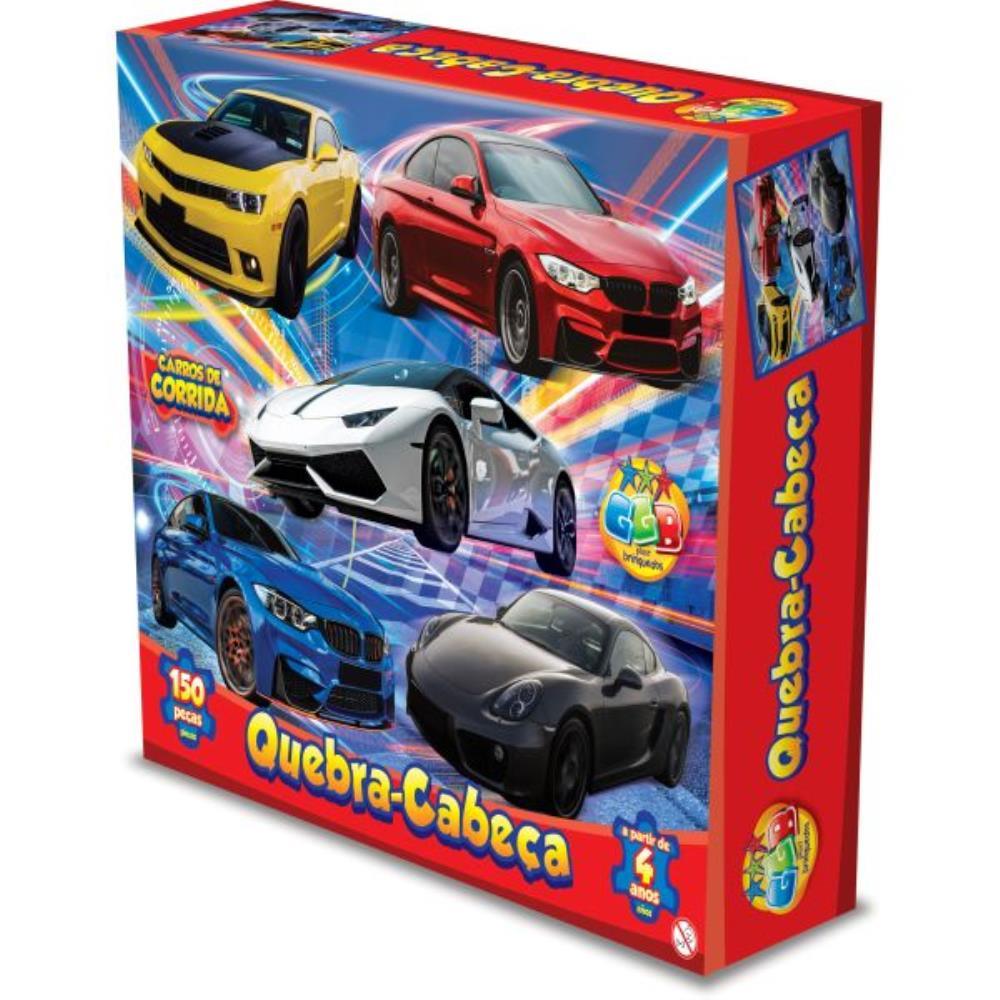 QUEBRA-CABECA CARTONADO CARROS DE CORRIDA...