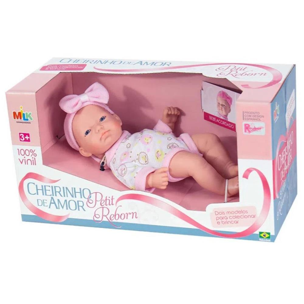 BONECA CHEIRINHO DE AMOR REBORN ACORD